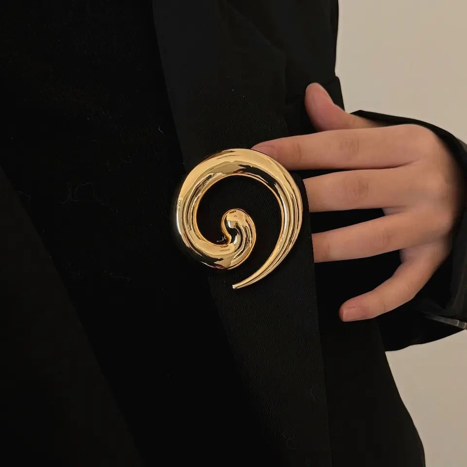 Twirl Brooch