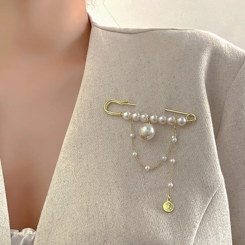 Pearl Brooch