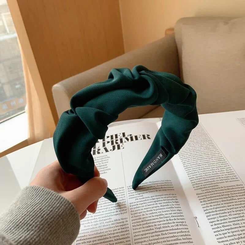 Wrinkled hair band