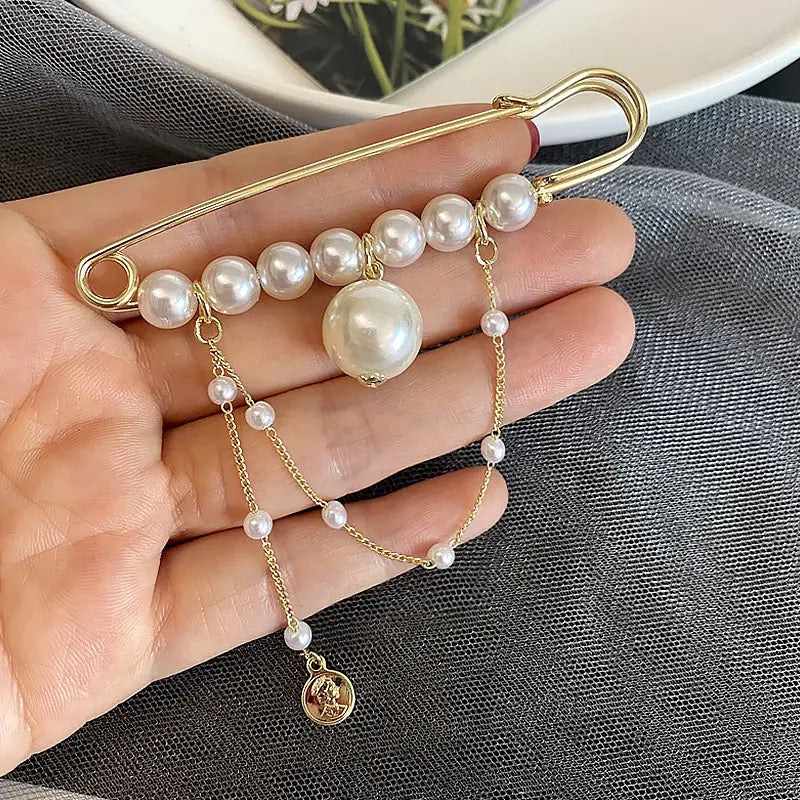 Pearl Brooch