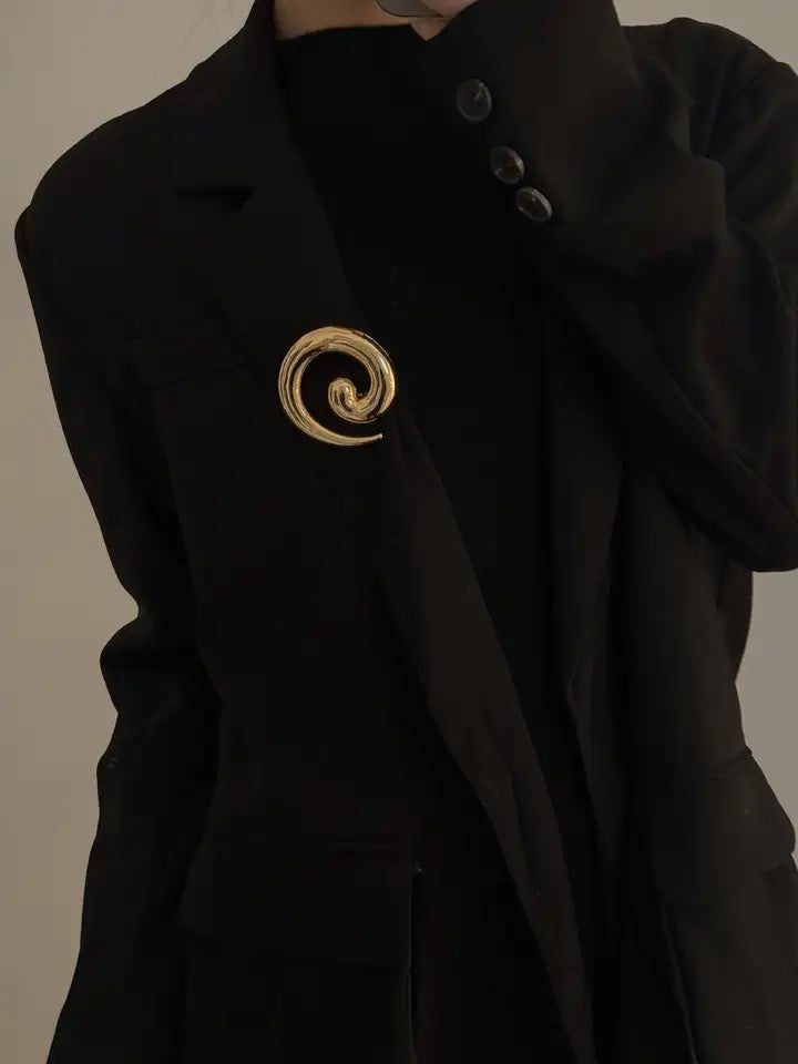 Twirl Brooch
