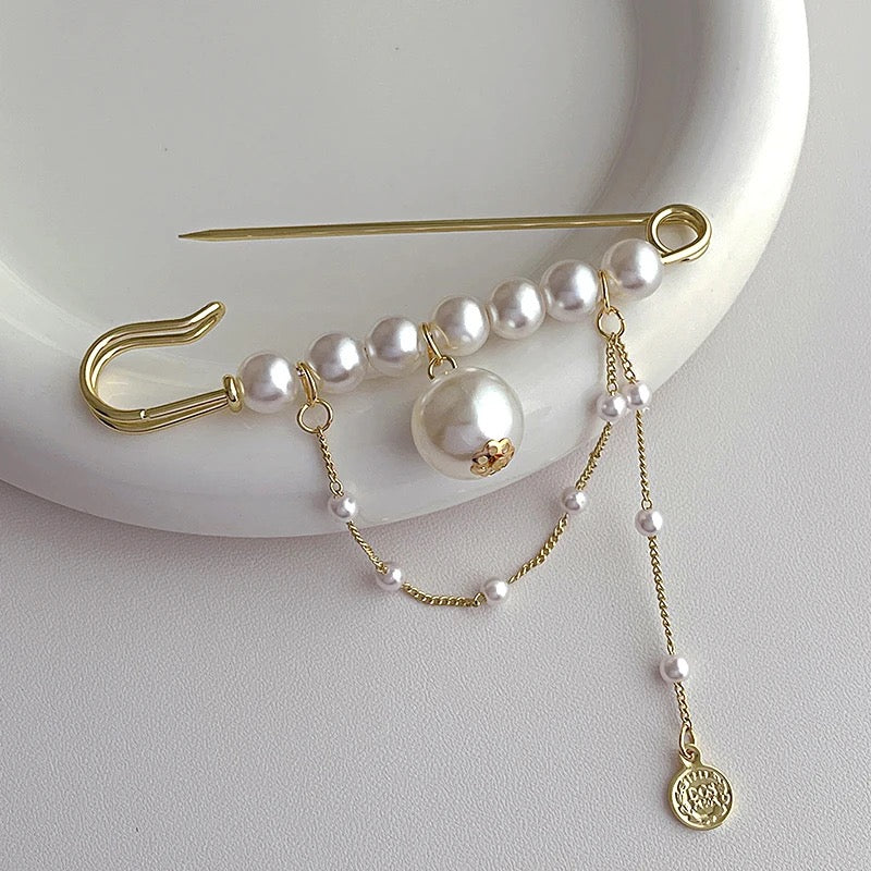 Pearl Brooch